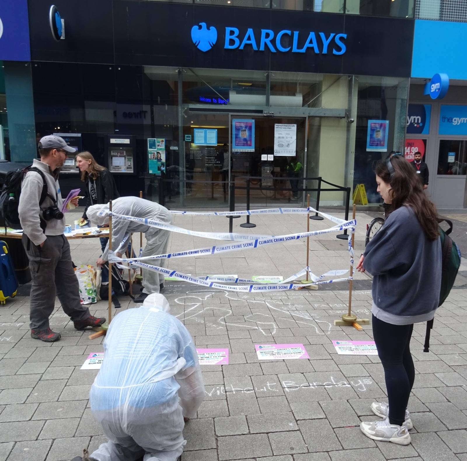 Climate Crime Scene at Barclays